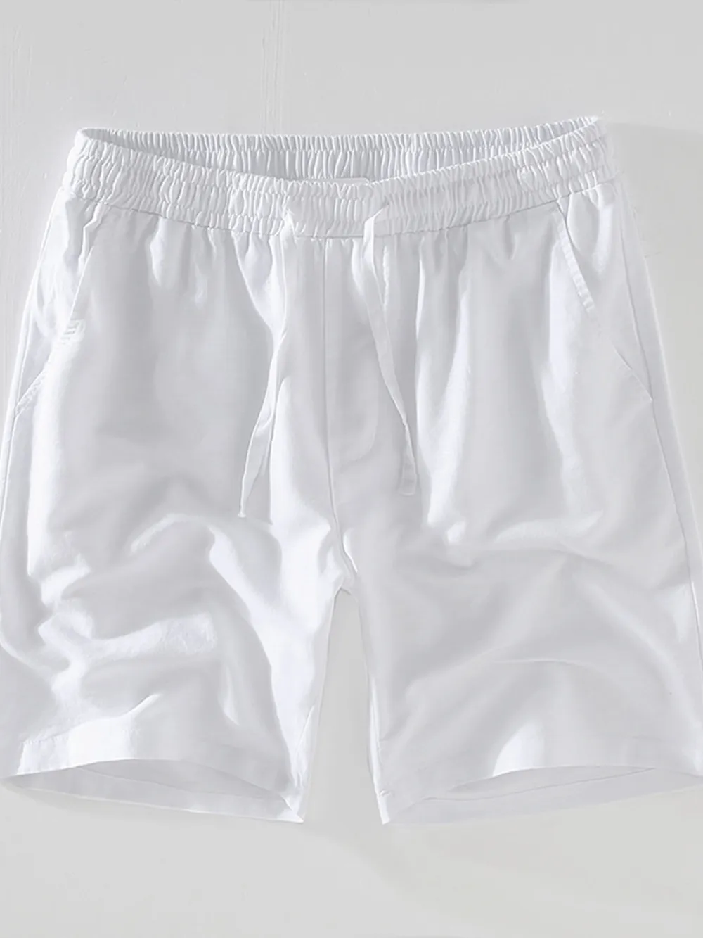 Men's Plus Size Drawstring Casual Shorts, image 4