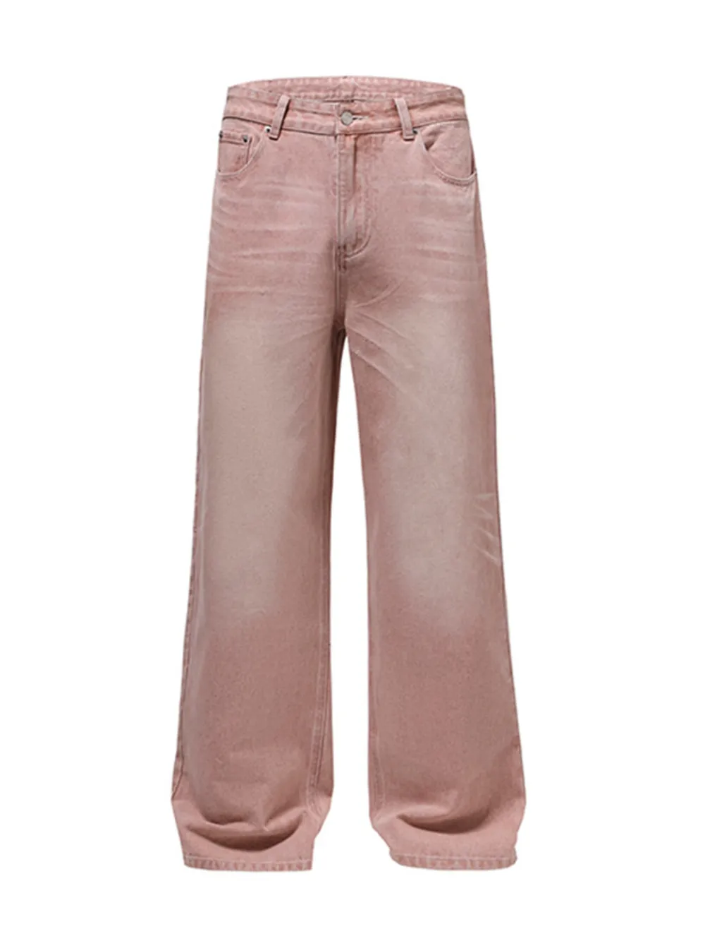 Men's Full Size Wide Leg Washed Baggy Jeans Plus Size, image 10