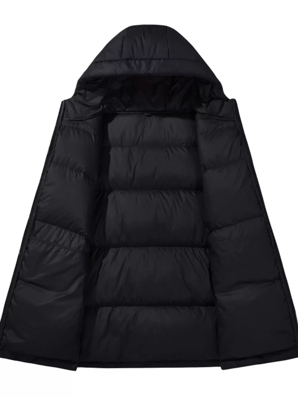 Men's Full Size Warm Padded Hooded Puffer Jacket Plus Size, image 5