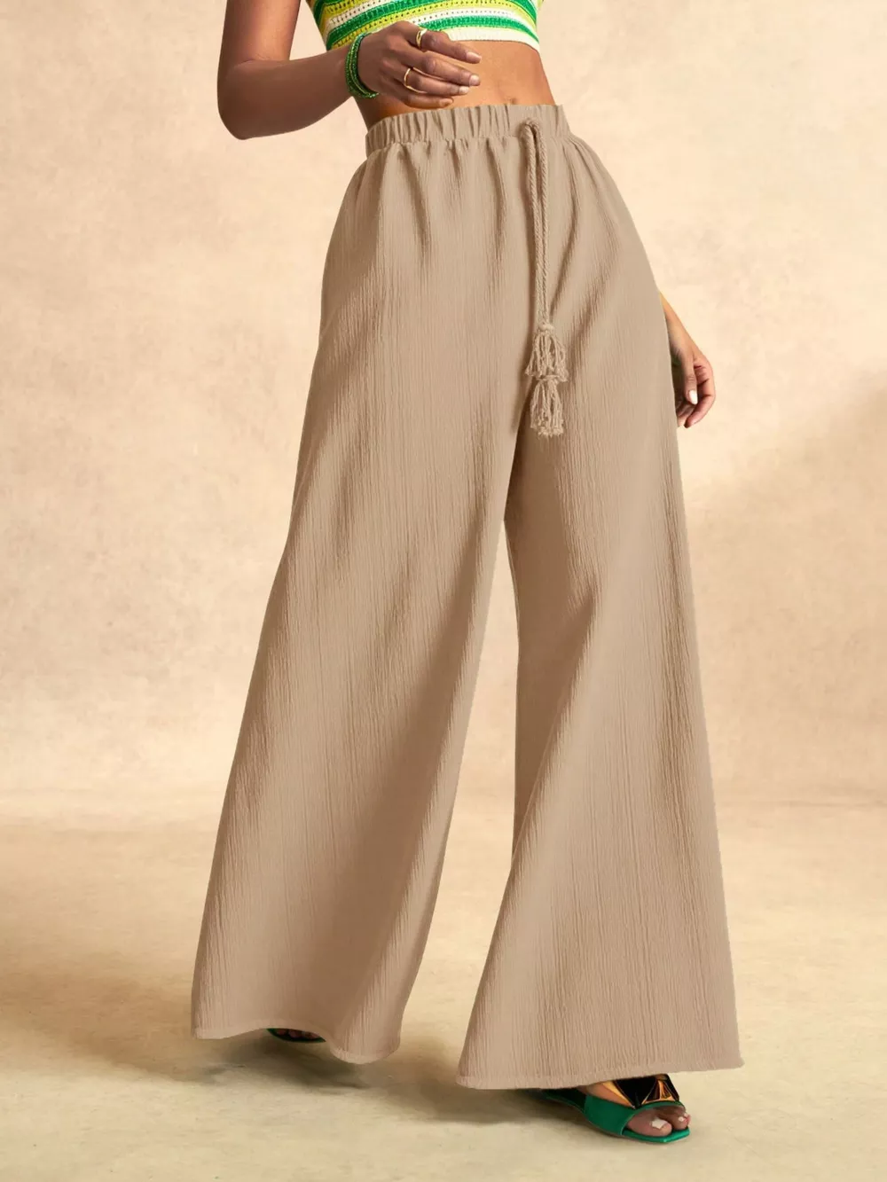 High-Waisted Wide-Leg Pants, image 20