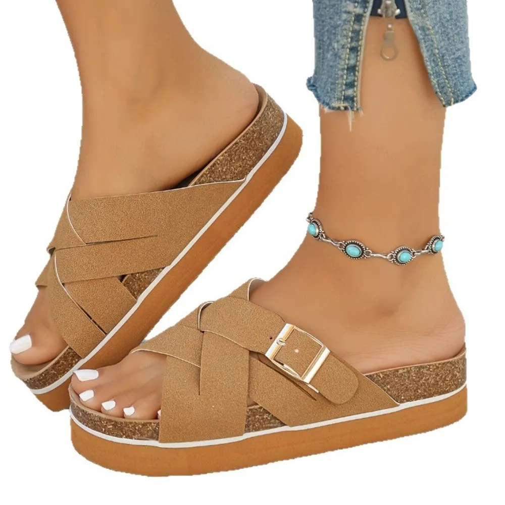 Open Toe Platform Sandals, image 4