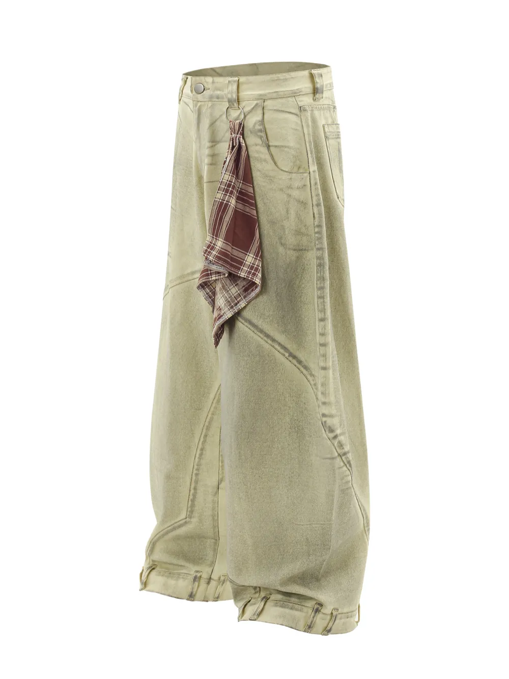 Men's Wide Leg Jeans, image 2