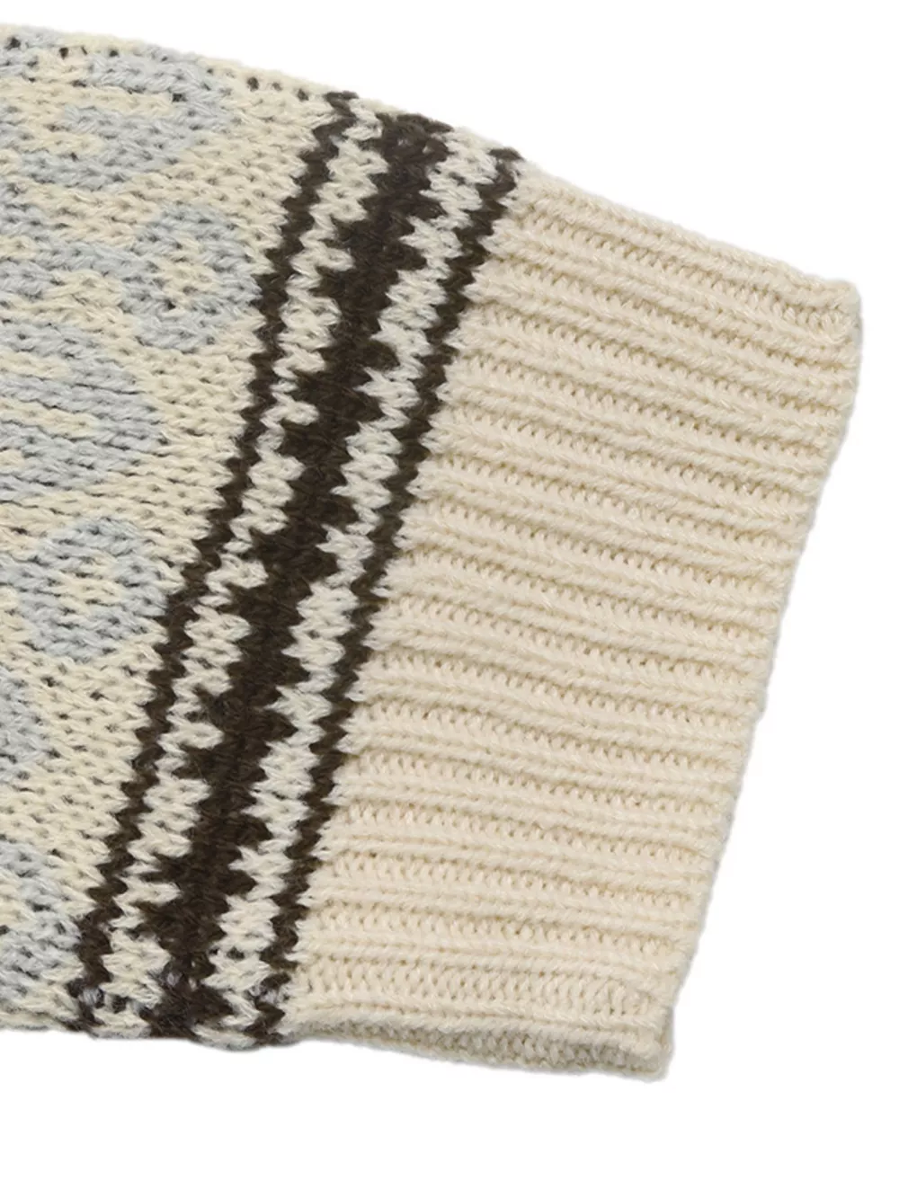 Fair Isle Pattern Crew Neck Sweater, image 10
