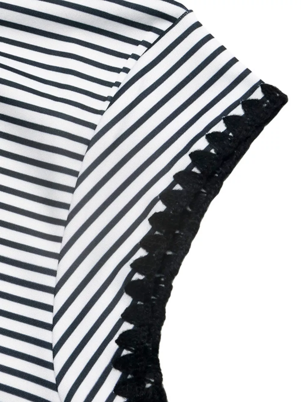 Classic Striped Crew Neck T-Shirt, image 7
