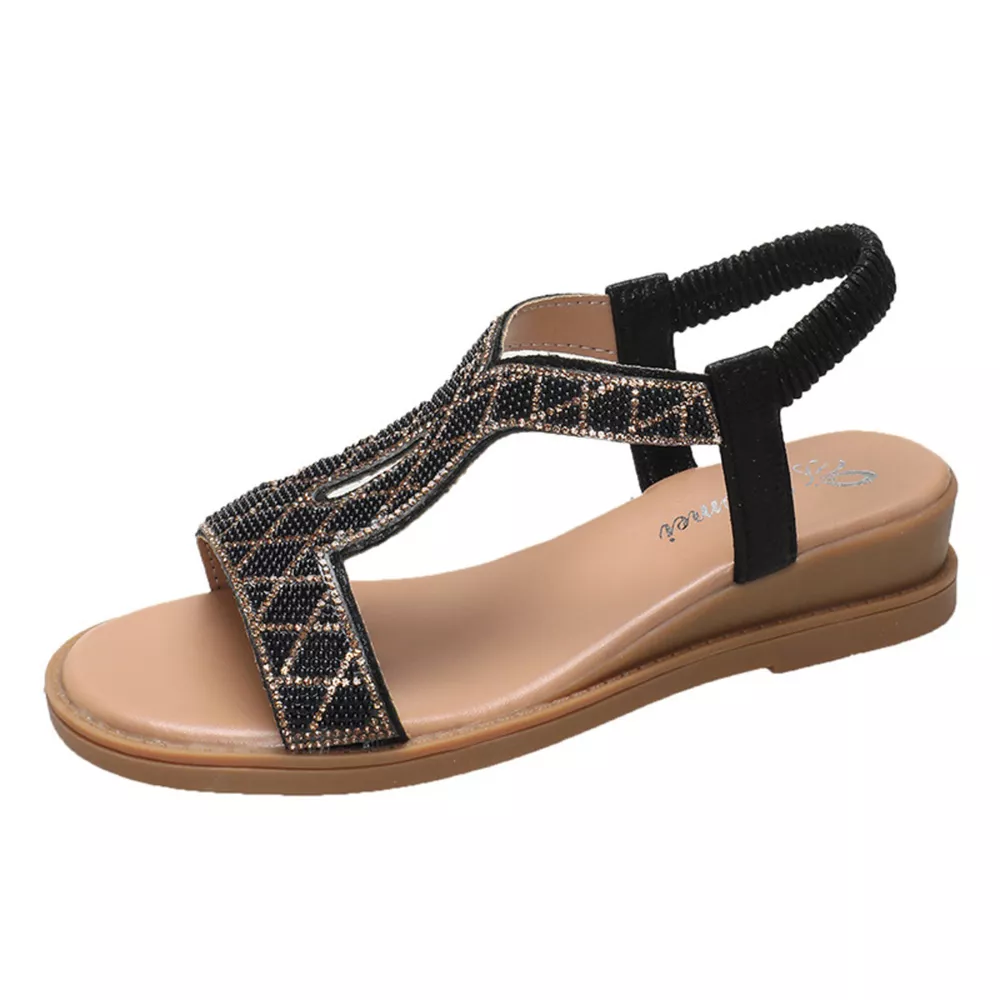 Open Toe Wedge Sandals, image 3