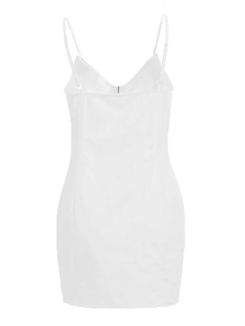 Full Size Zip-Front Bodycon Mini Dress Plus Size, image 7