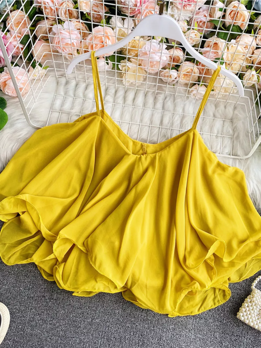 Ruffled Flowy Cami, image 12