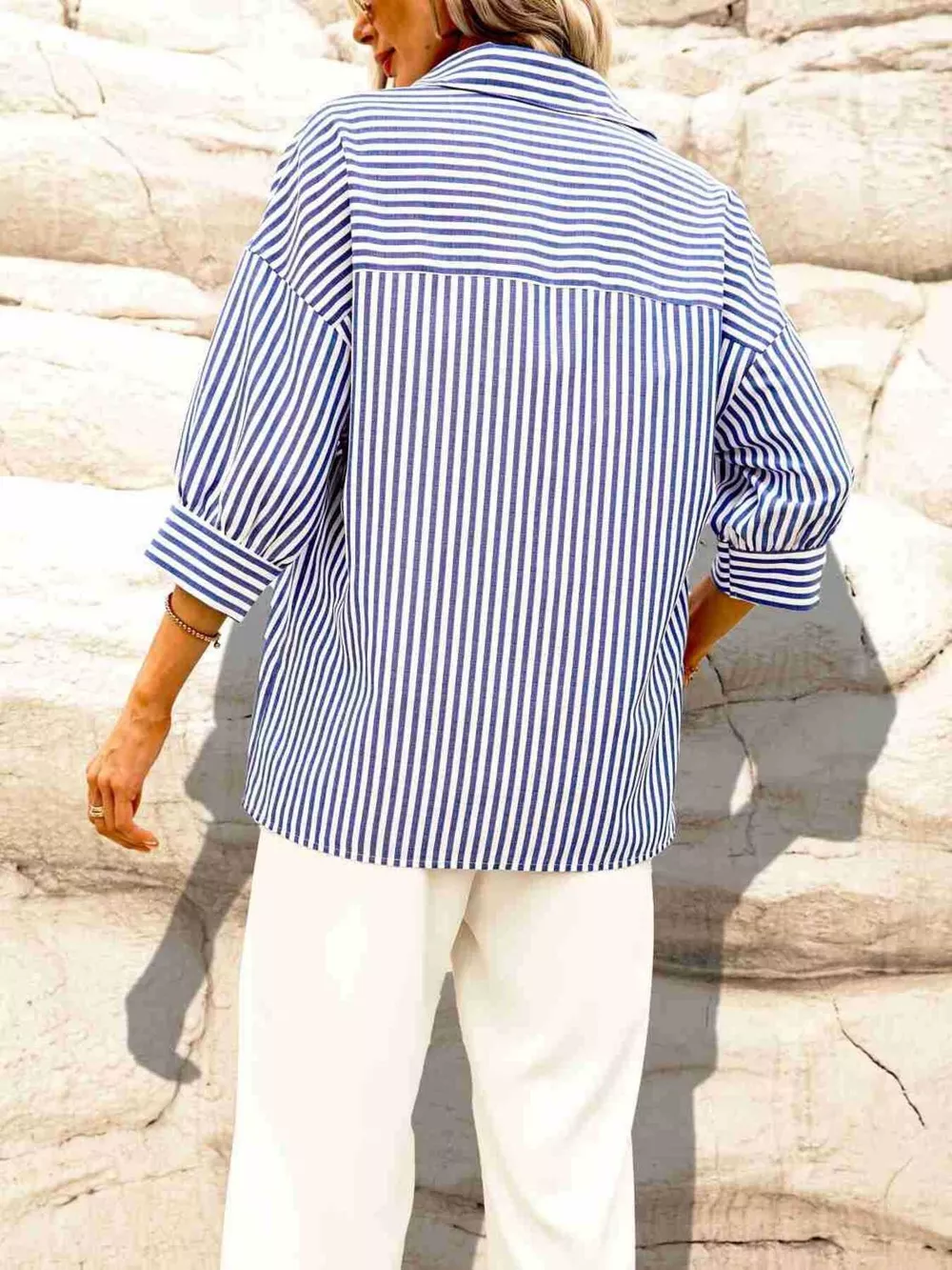 Striped Button-Down Shirt, image 4