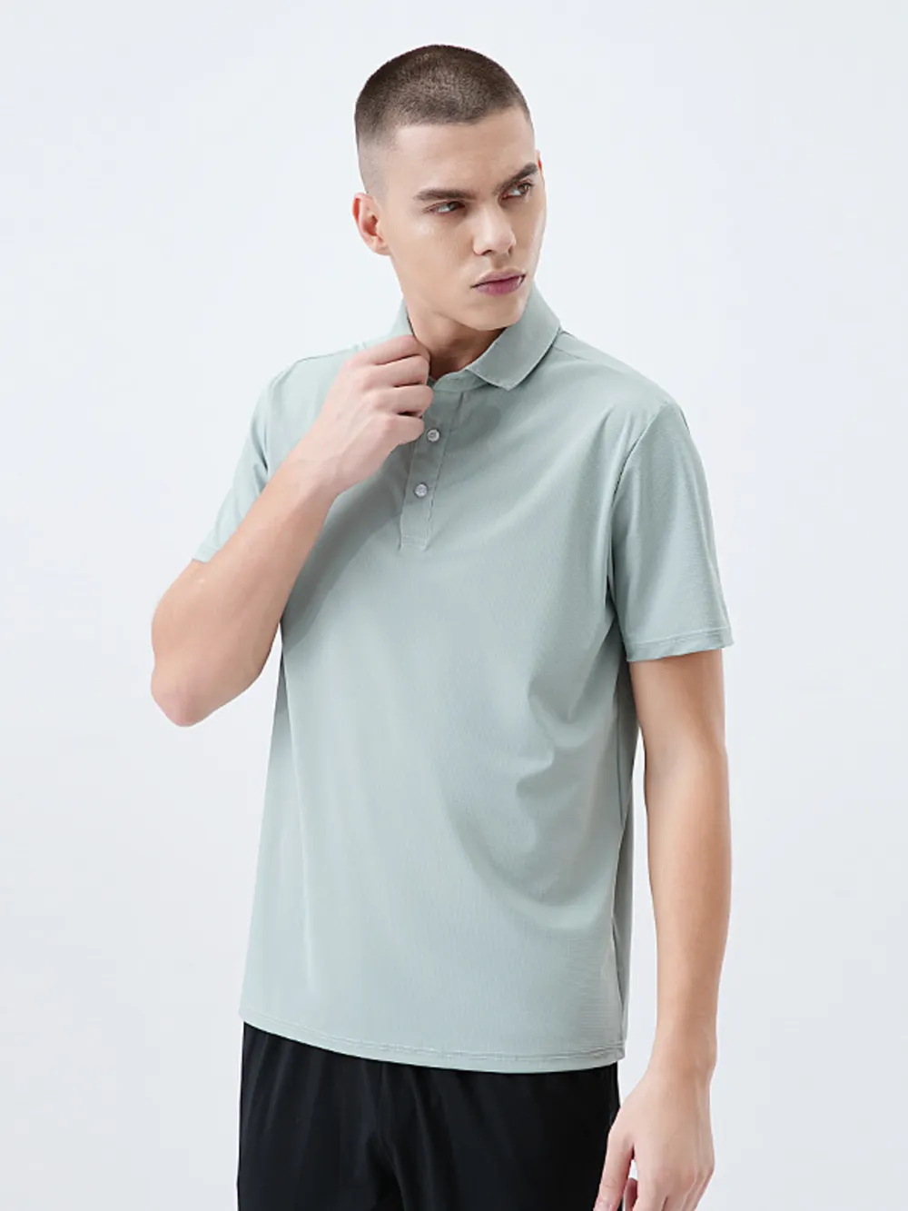 Men's Plus Size Short Sleeve Polo, image 3