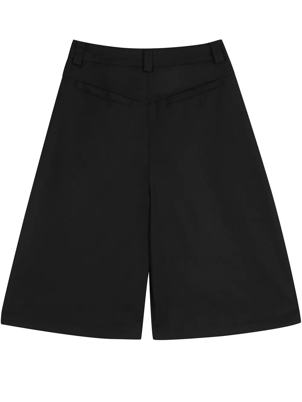 Men's Wide-Leg Shorts with Decorative Drawstring, image 3