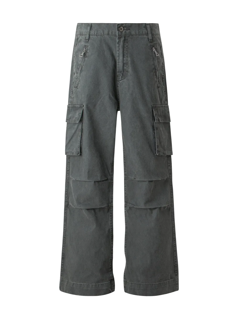 Men's Wide Leg Cargo Pants