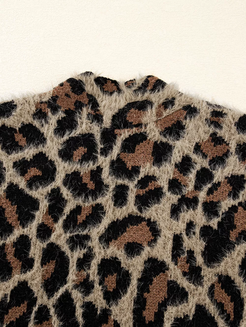 Leopard Open Casual Cardigan, image 10