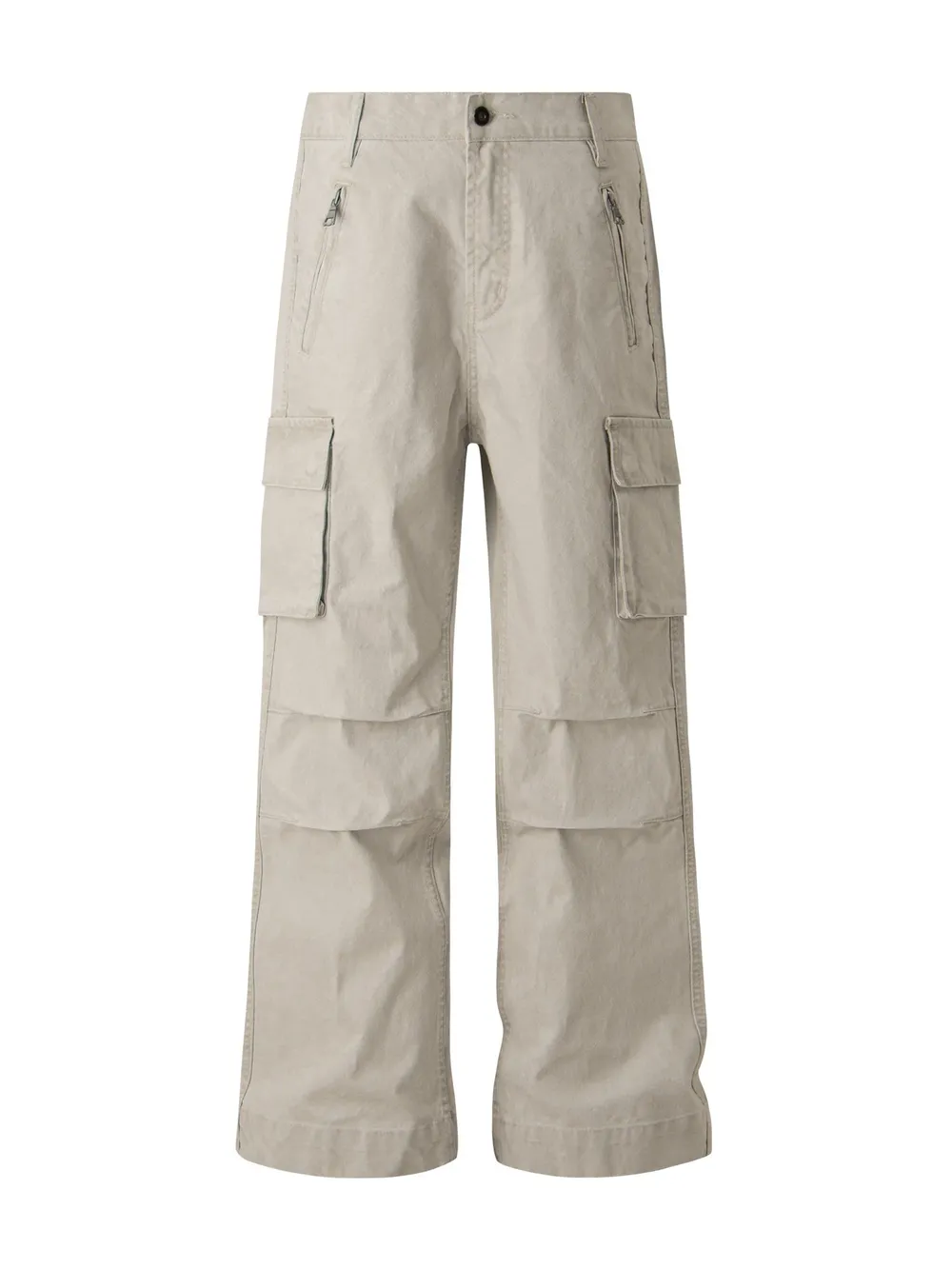 Men's Wide Leg Cargo Pants, image 2