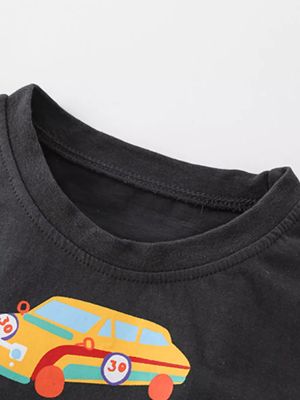Children's Car Graphic Short Sleeve T-Shirt, image 3