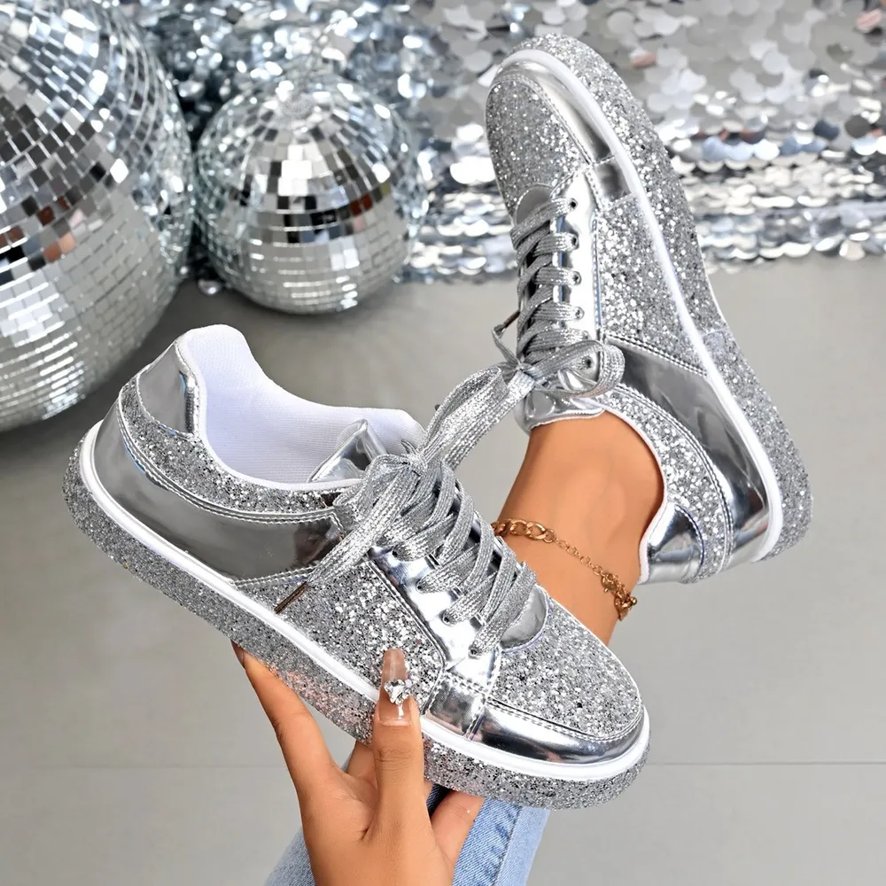 Round Toe Lace Up Sneakers, image 6