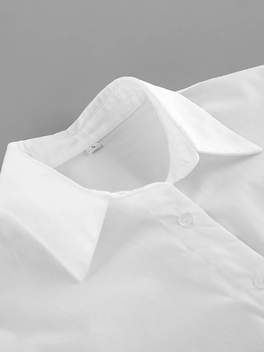 Tie-Waist Detail Wrap-Front Shirt, image 15