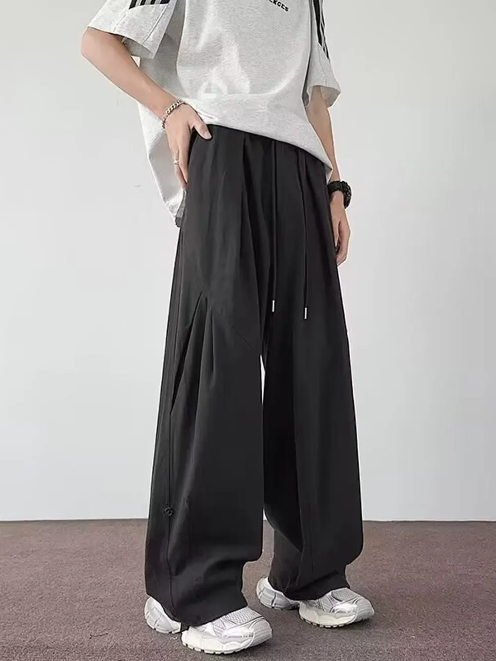 Men's Plus Size Loose Fit Casual Cargo Pants, image 8