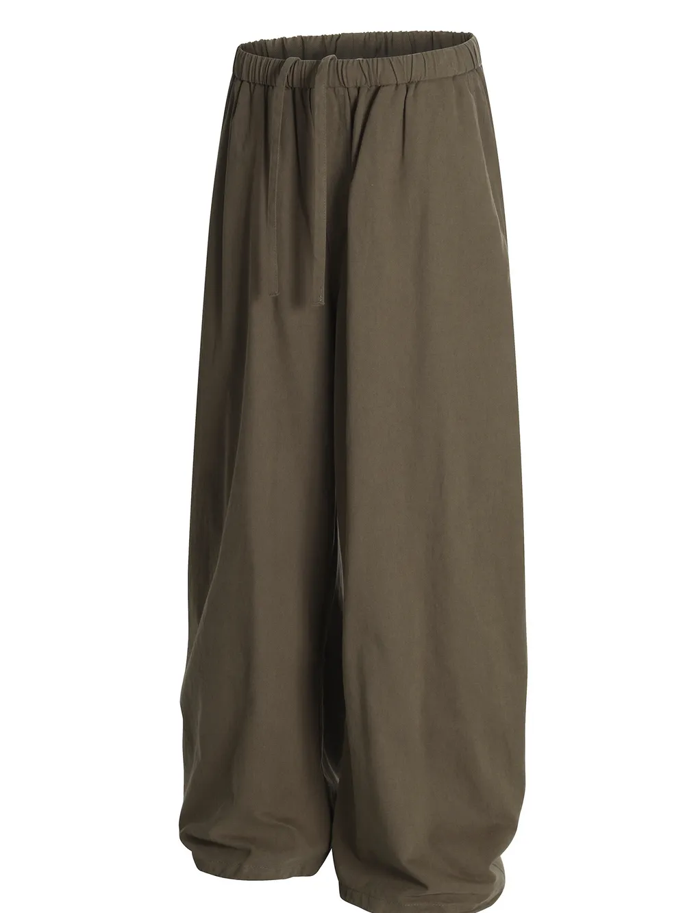 Men's Wide Leg Drawstring Elastic Waist Pants, image 6