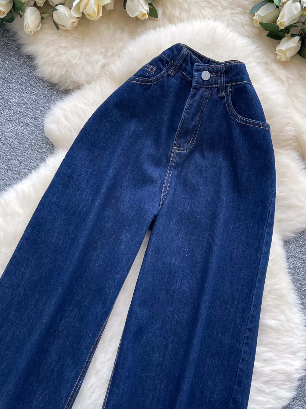 High Waist Wide Leg Jeans, image 7