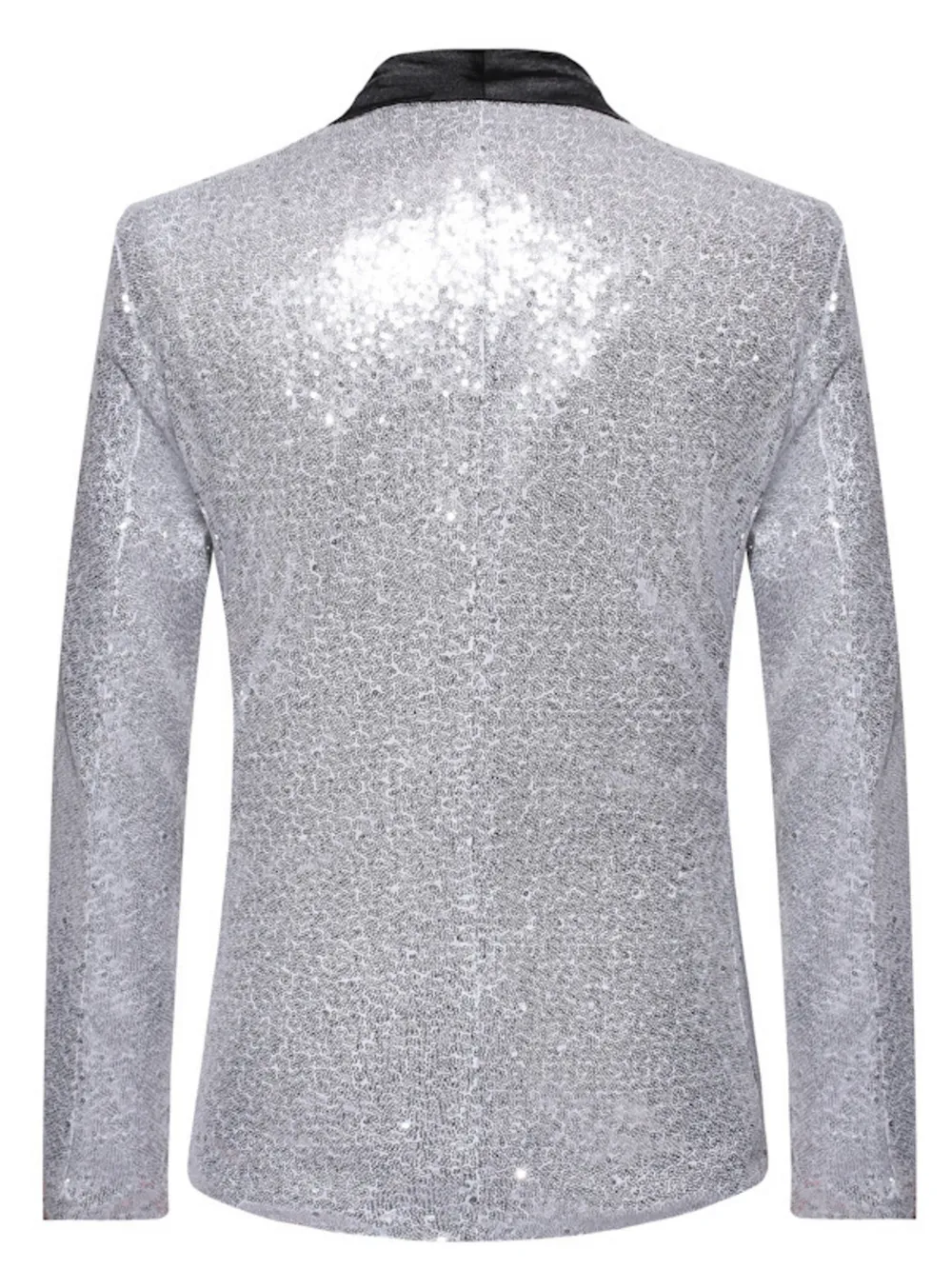 Men's Sequin Long Sleeve Blazer, image 14