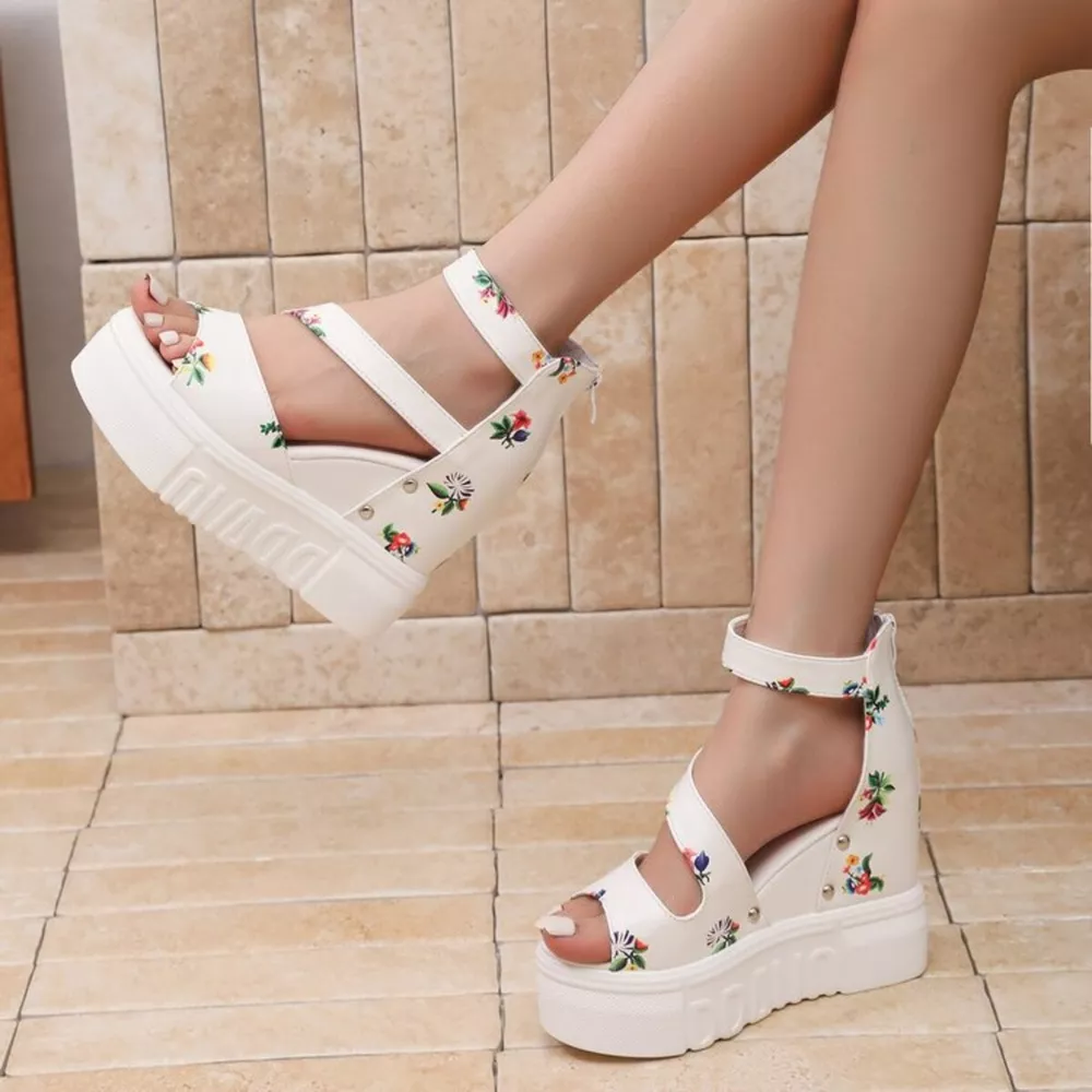 Open Toe Platform Sandals, image 6
