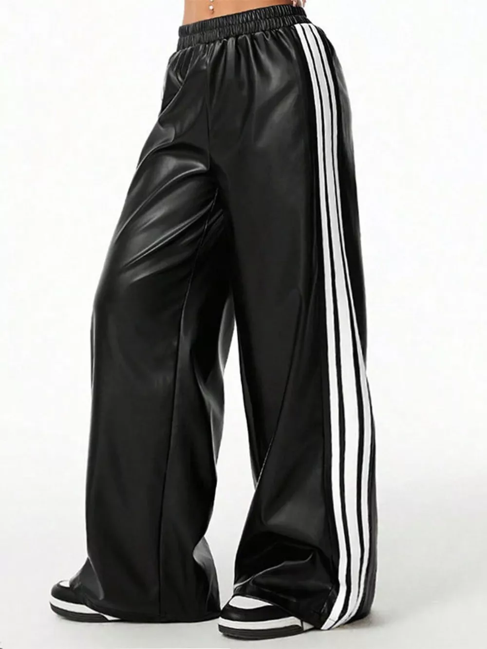Striped Wide Leg Pants