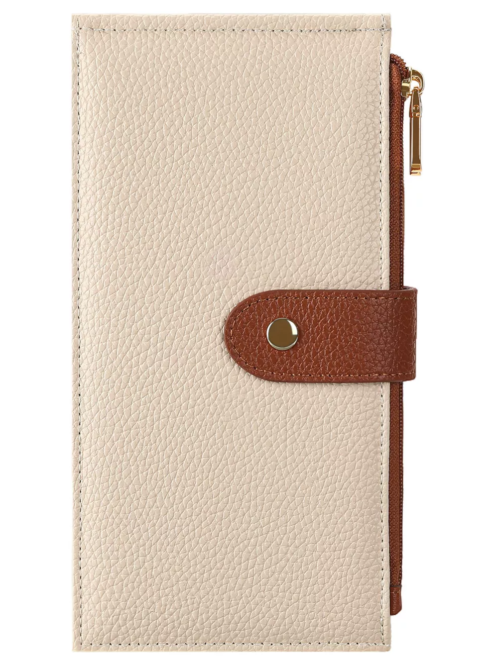 Dual Zipper Long Wallet, image 2