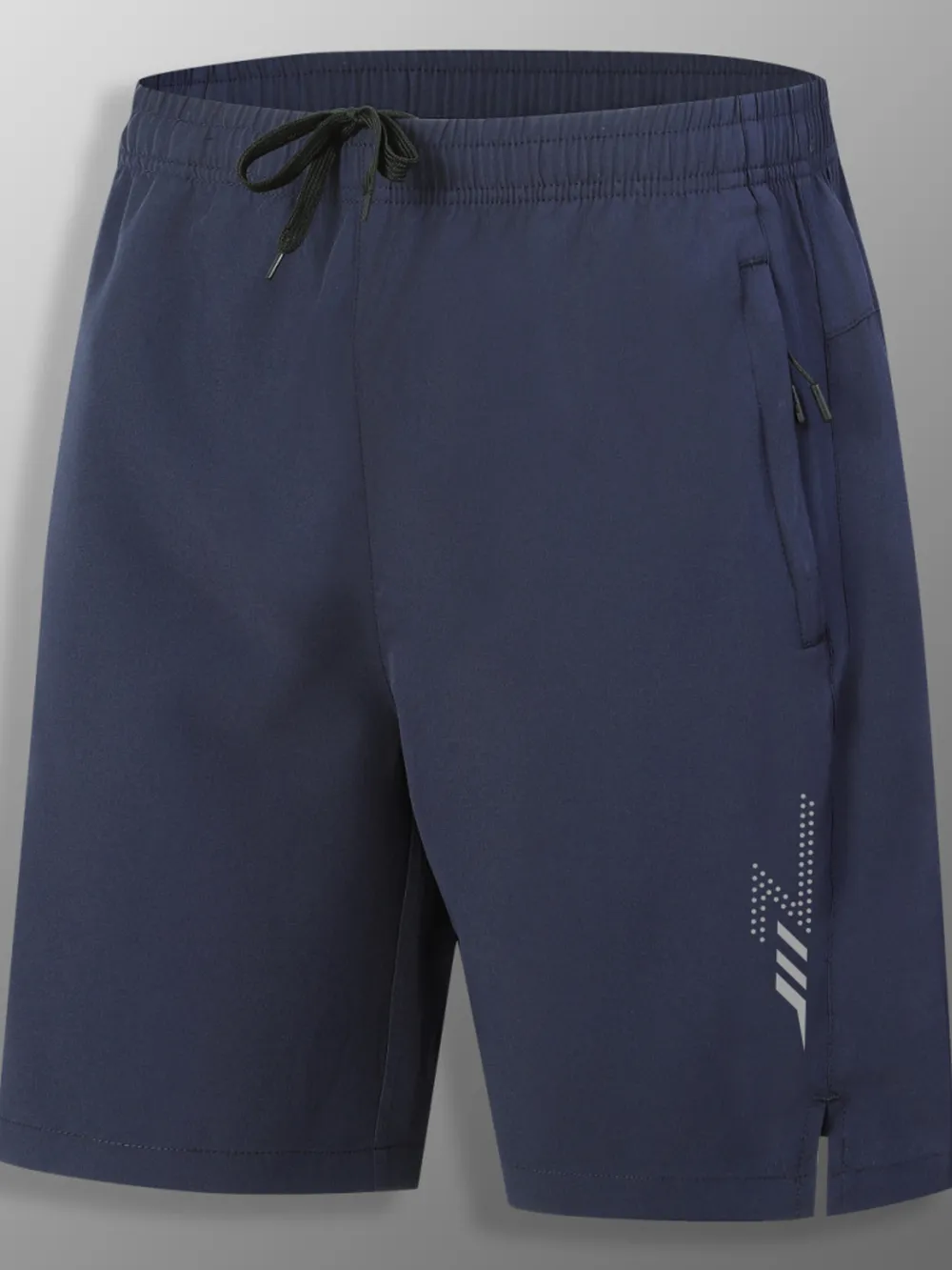 Men's Full Size Quick-Dry Drawstring Shorts Plus Size, image 2