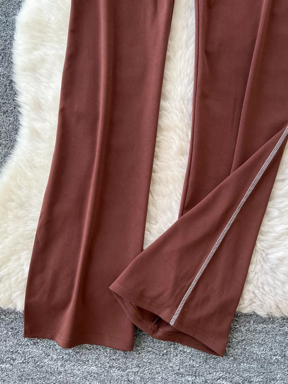 Tie-Waist Wide Leg Pants, image 3