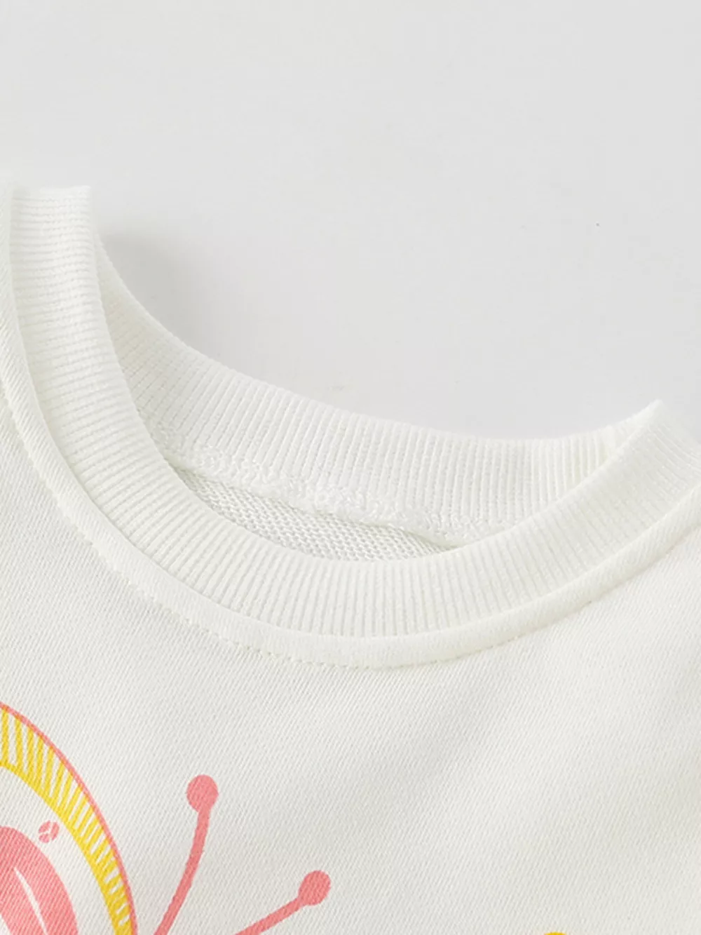 Children's Butterfly Graphic Crew Neck Sweatshirt, image 5