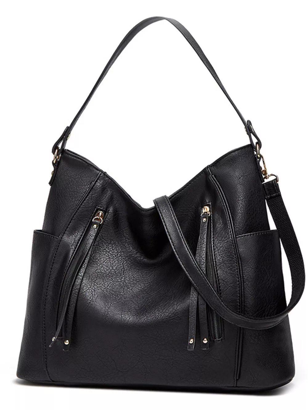 Leather Casual Shoulder Bag, image 4