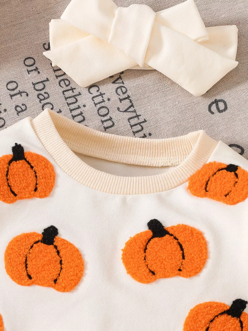 Children's Halloween Ruffled Long Sleeve Bodysuit, image 2