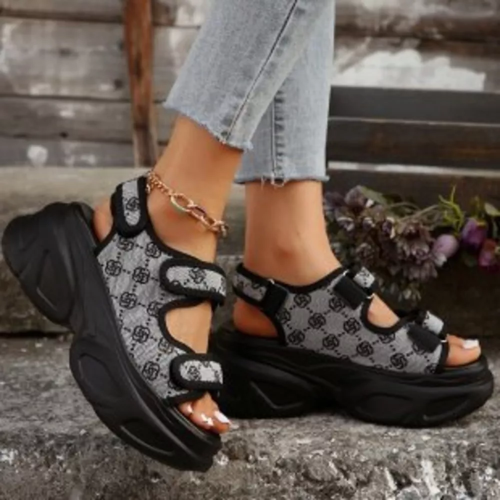 Open Toe Platform Sandals, image 5