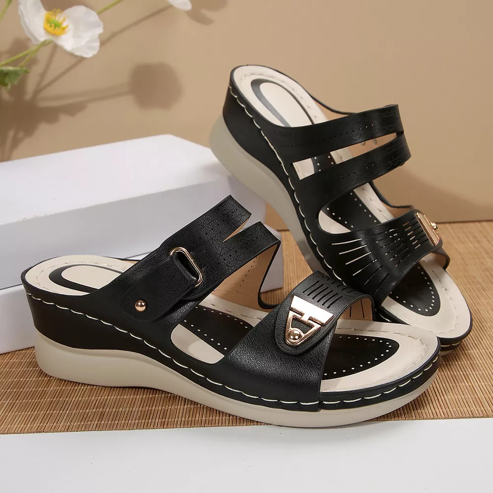 Open Toe Wedge Sandals, image 13