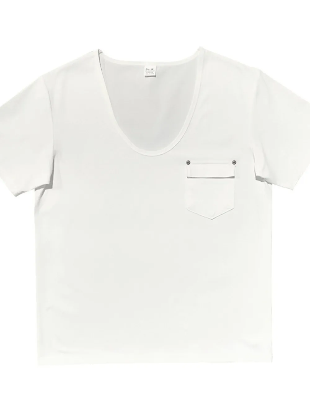Men's Full Size Pocketed V-Neck T-Shirt Plus Size, image 5