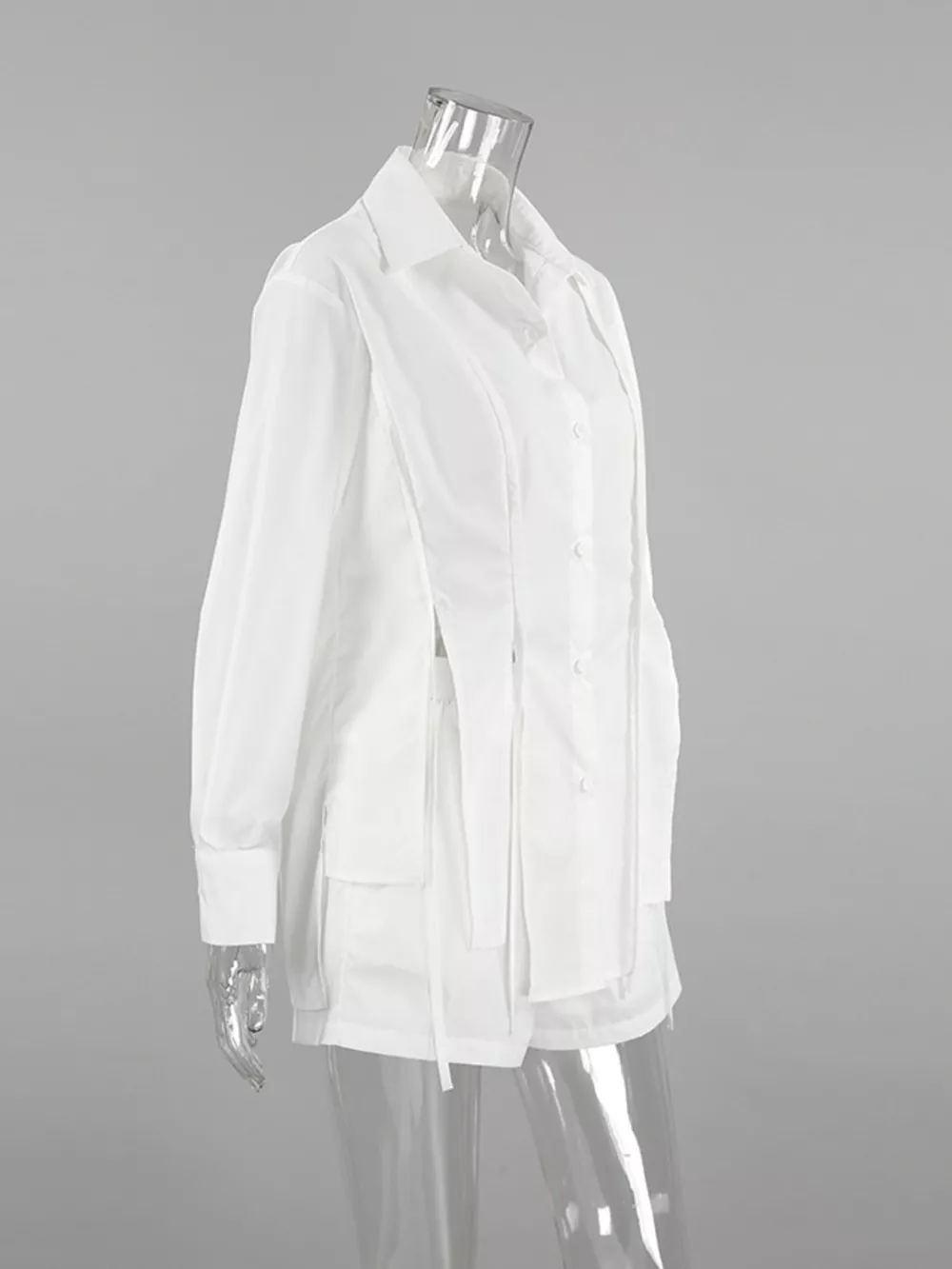 Button Up Shirt and Shorts Set, image 8
