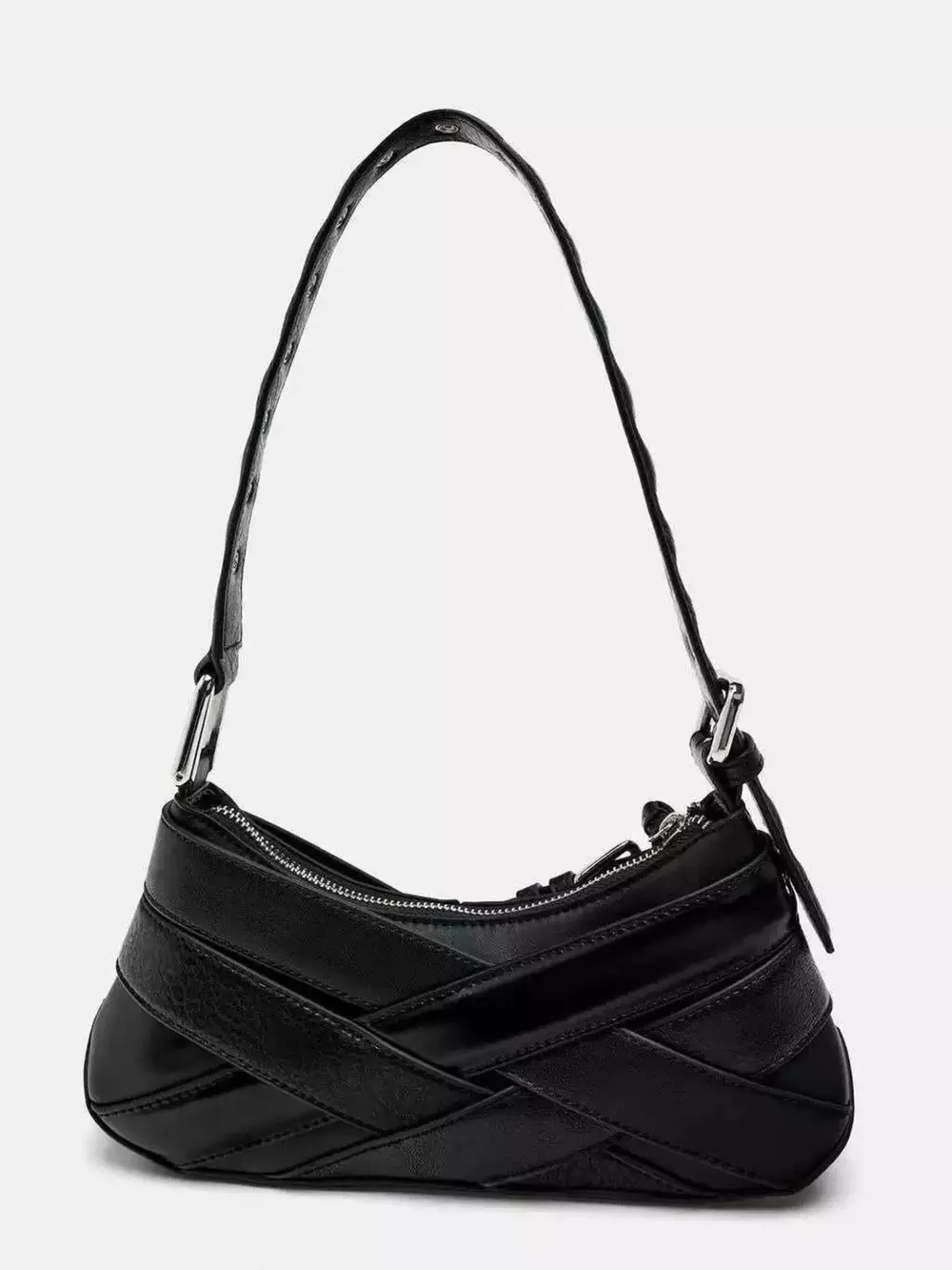 Buckled Accent Shoulder Bag, image 6