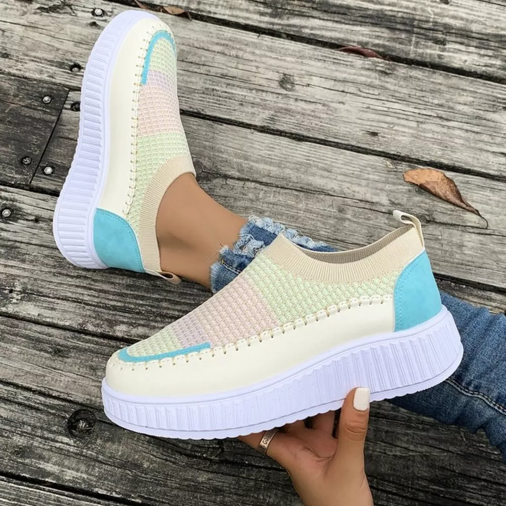 Round Toe Platform Slip-Ons, image 9