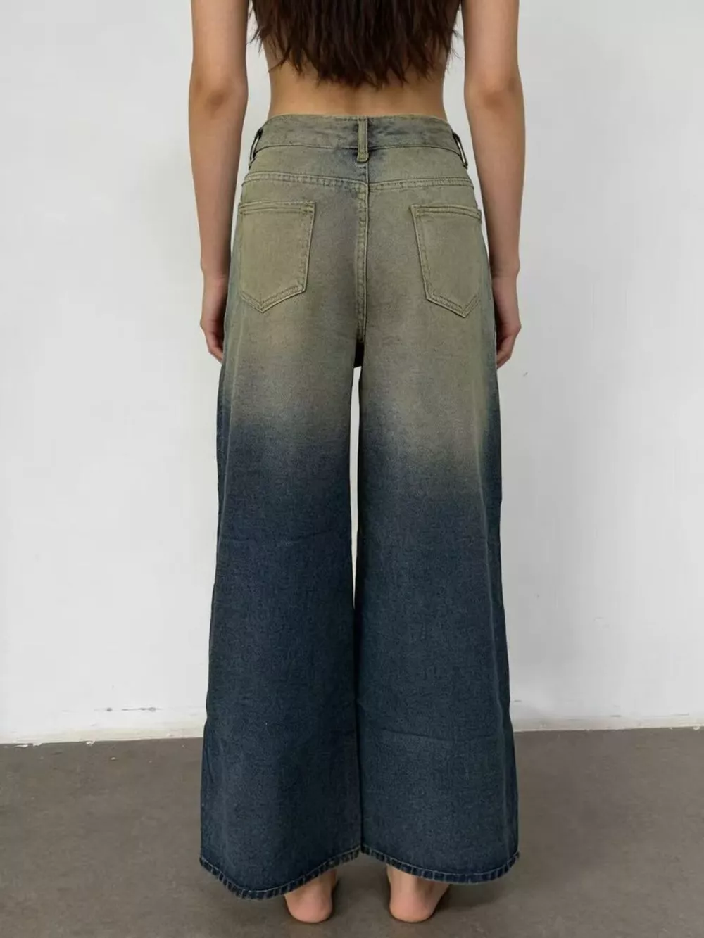 Bow Wide Leg Jeans, image 4