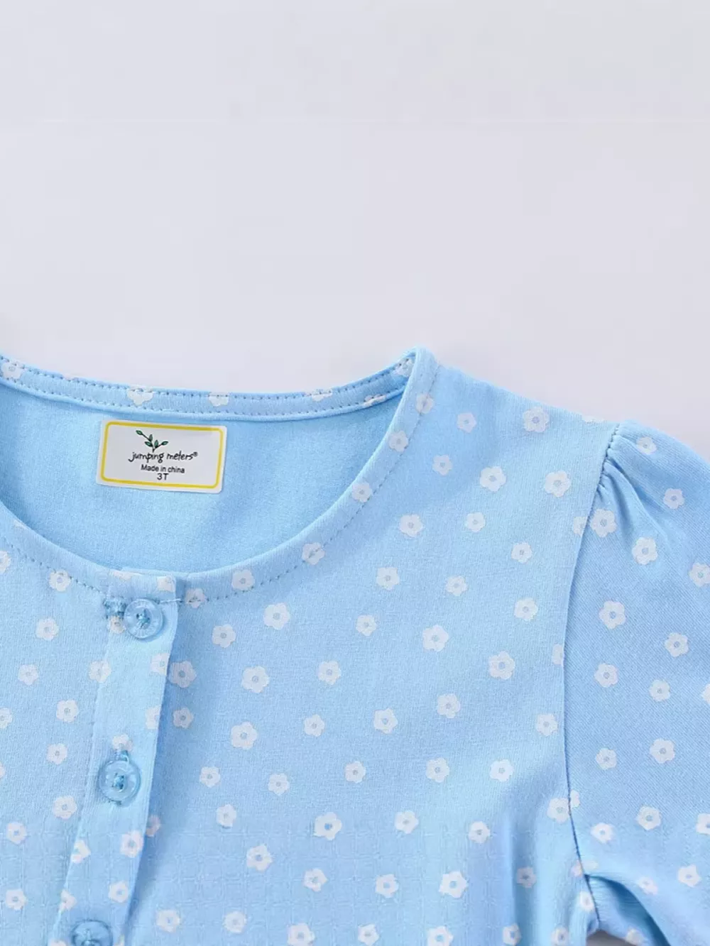 Children's Embroidered Floral Short Sleeve Dress, image 3