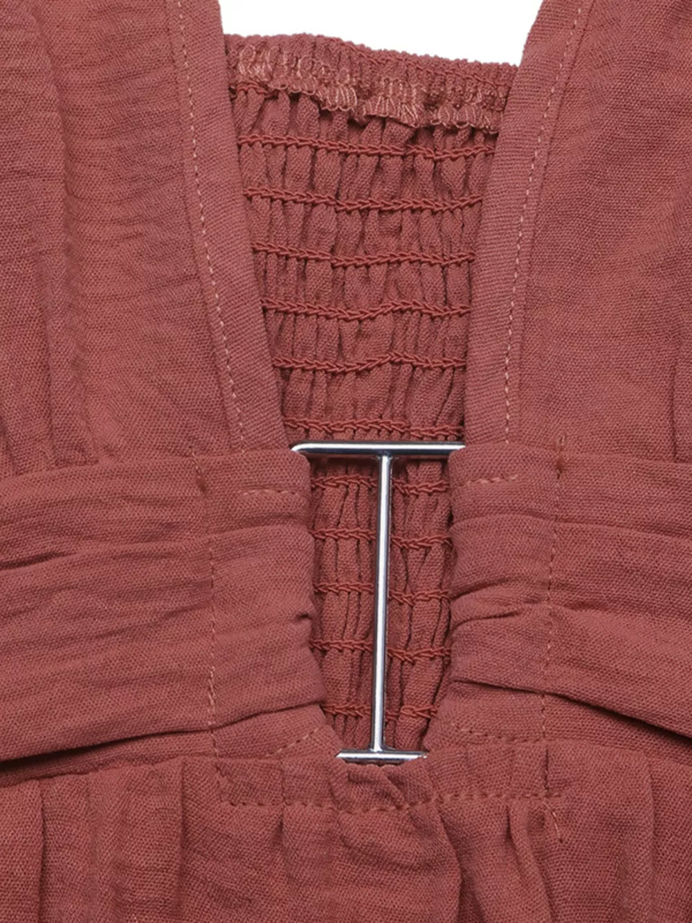Deep V-Neck Tiered Maxi Dress, image 8