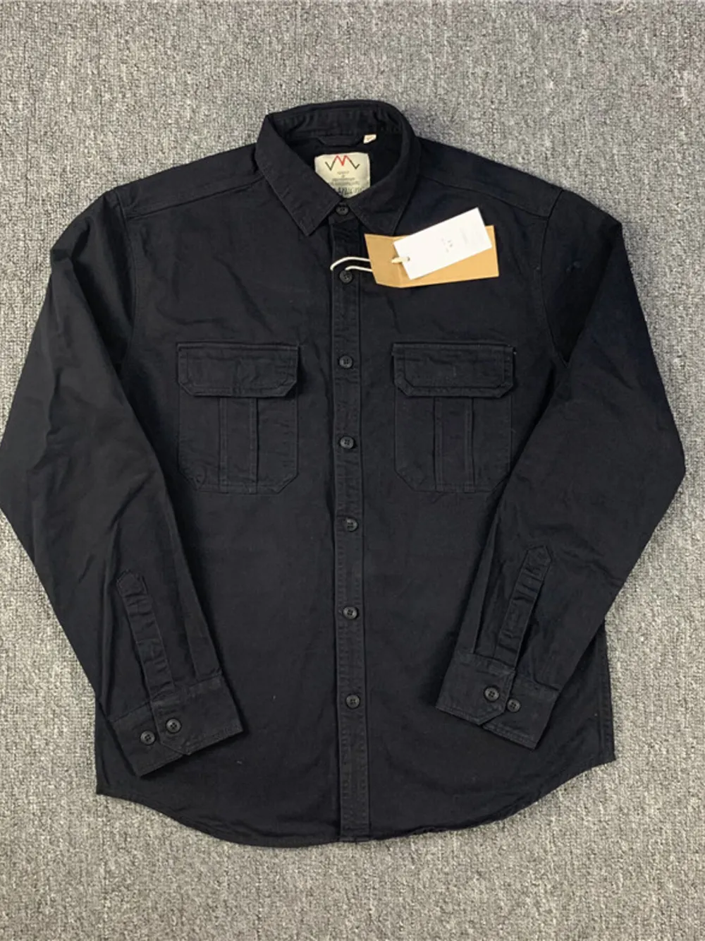 Men's Plus Size Button Up Long Sleeve Shirt, image 7