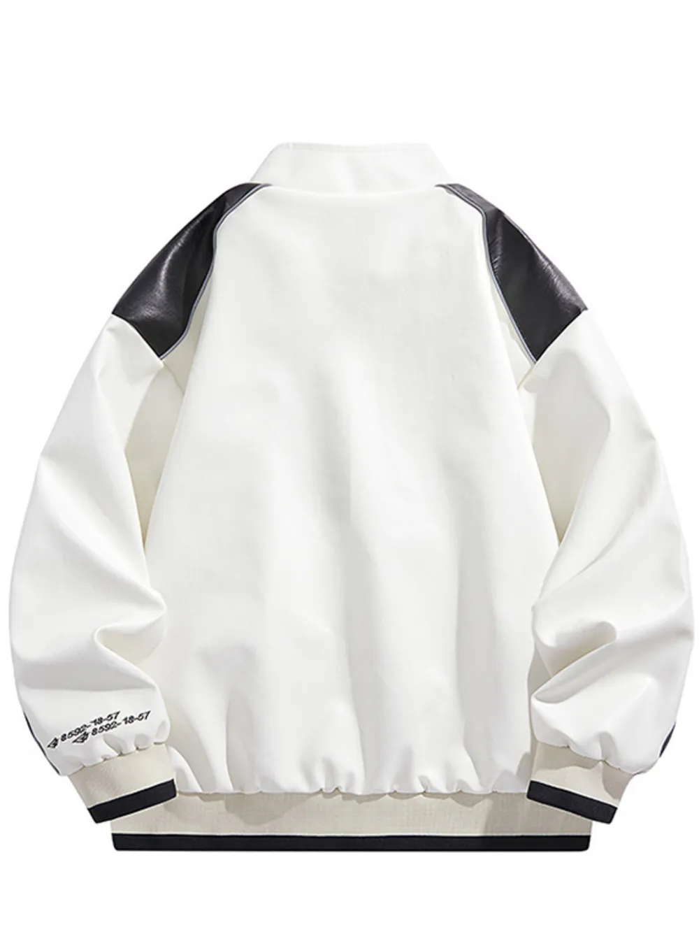 Men's Plus Size Zip Up Long Sleeve Jacket, image 4