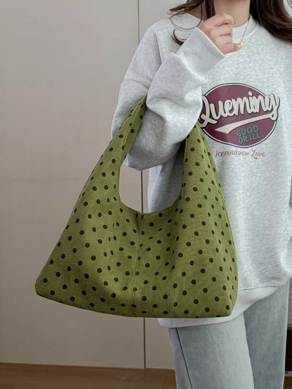 Polka Dot Shoulder Bag, image 2