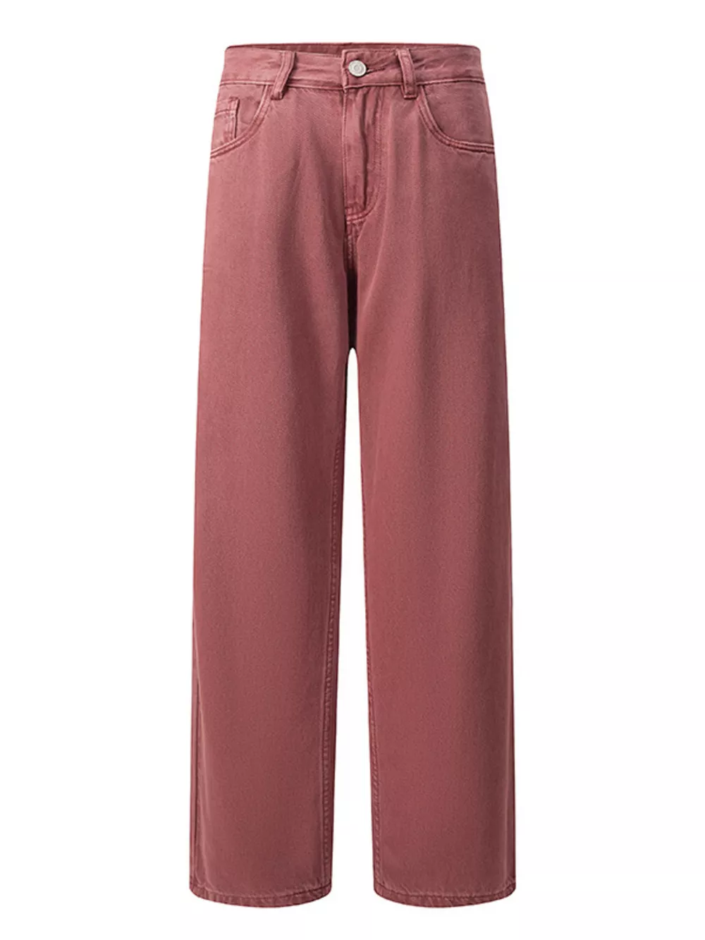 Men's Vintage Wash Wide Leg Jeans, image 11