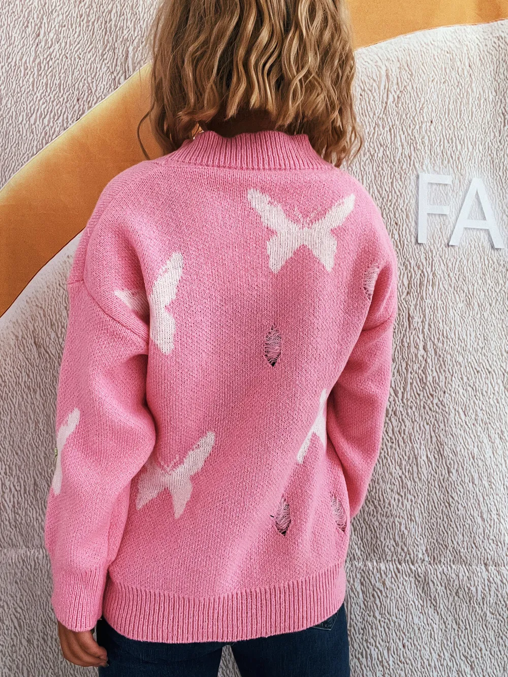 Butterfly Button Up Long Sleeve Cardigan, image 11