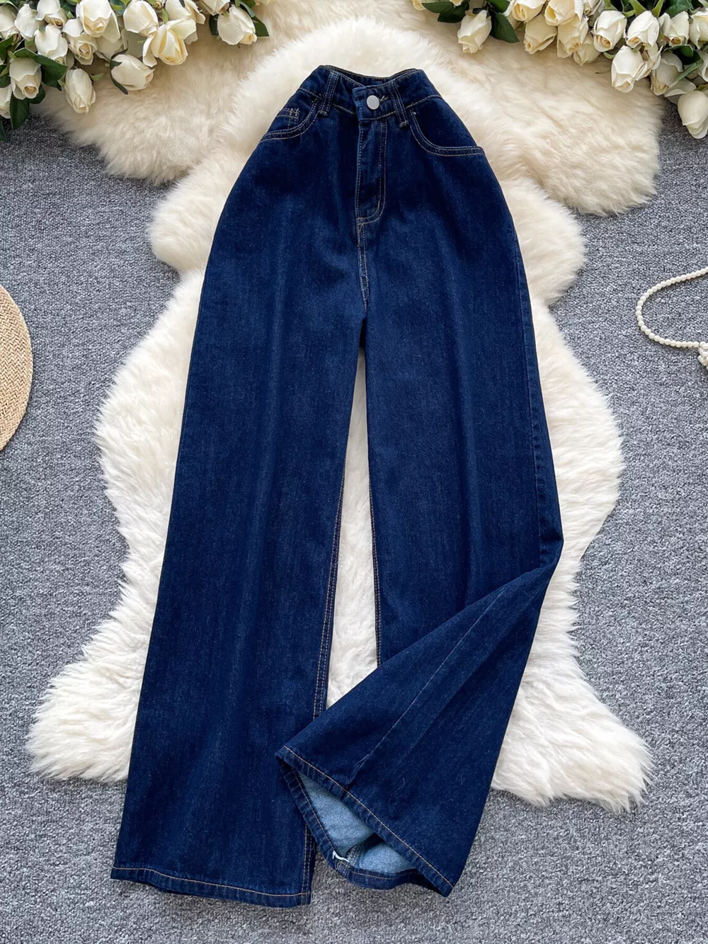High Waist Wide Leg Jeans, image 8