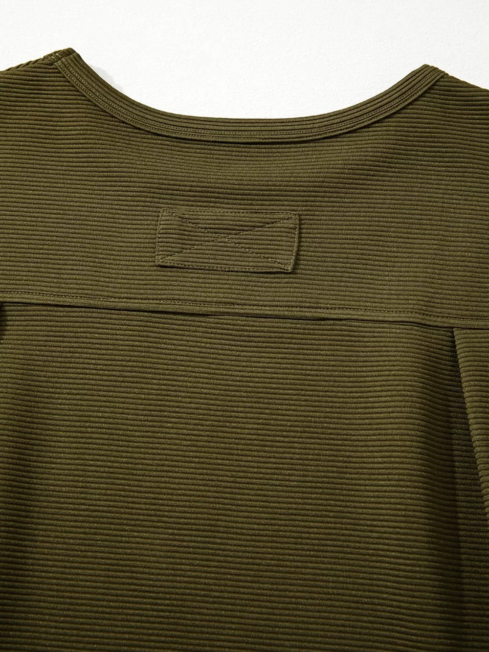 Ribbed Knit Oversized Sweatshirt, image 4