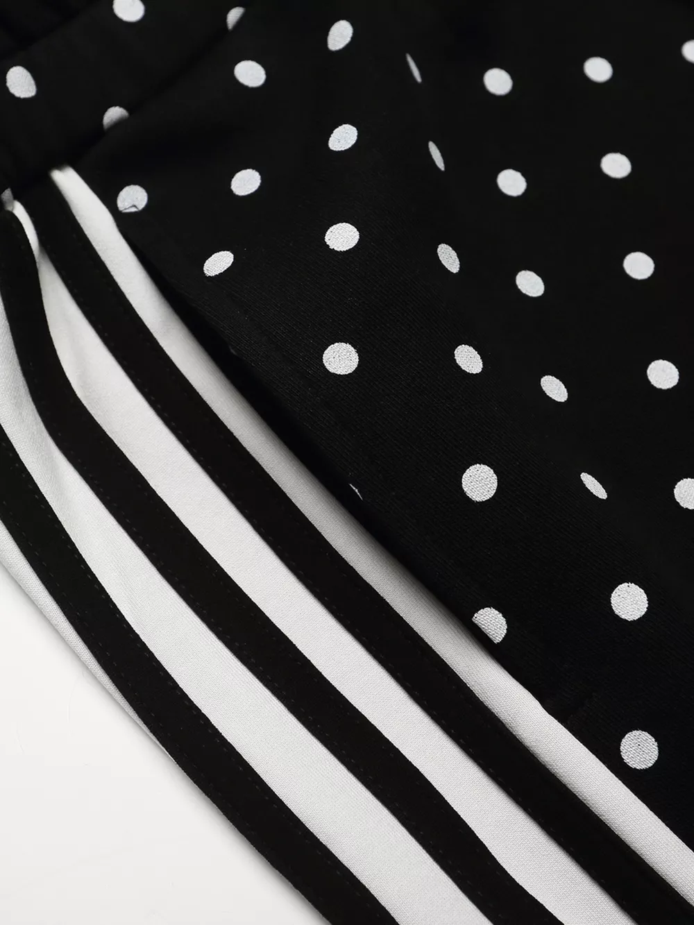 Men's Polka Dot Boxing Shorts with Camouflage Waistband, image 8