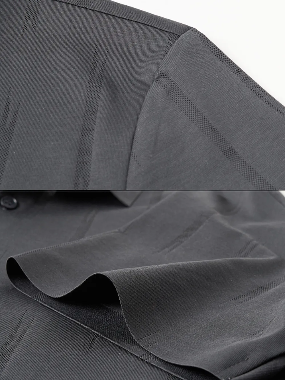 Men's Plus Size Button Detail Short Sleeve Polo, image 7